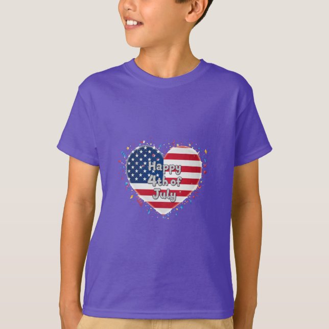 Camiseta American Soul: Classic 4th of July Vibes (Anverso)