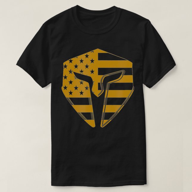 Camiseta American Spartan  (Diseño del anverso)