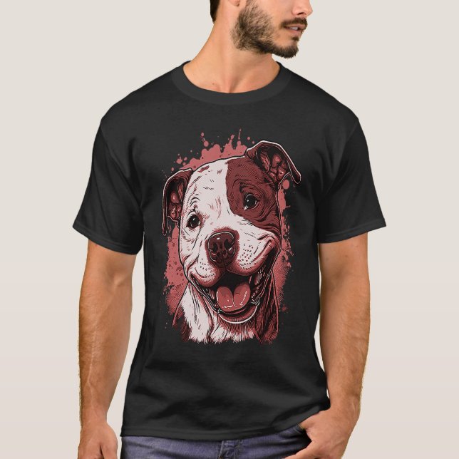 Camiseta American Staffordshire Terrier (Anverso)