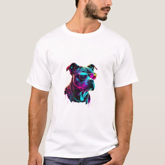 Camiseta American Staffordshire Terrier Perro personal esta (Anverso)