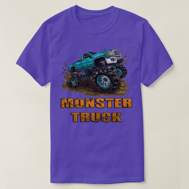 Camiseta American Super Sport Super Auto Gasser Monster Tru (Diseño del anverso)