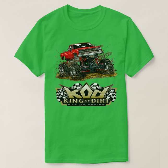 Camiseta American Super Sport Super Auto Gasser Monster Tru (Diseño del anverso)