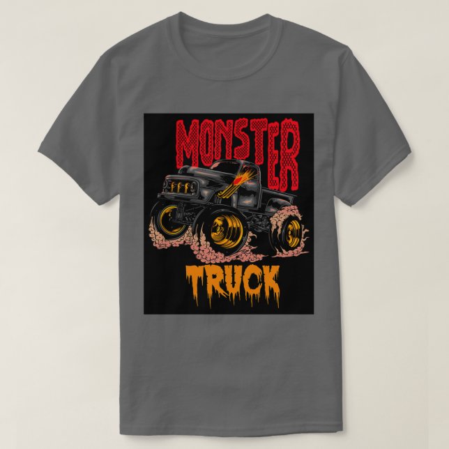 Camiseta American Super Sport Super Auto Gasser Monster Tru (Diseño del anverso)