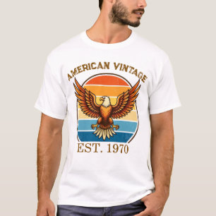 Camiseta American Vintage Eagle Est 1970