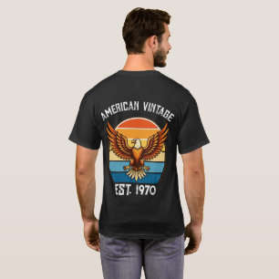 Camiseta American Vintage Eagle Sunset Est 1970