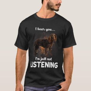 Camiseta American Water Spaniel te escucho que no lo escuch