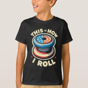 Camiseta American Yo-Yo Nostalgia USA Retro Yoyo