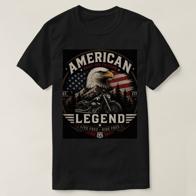 Camiseta americana  (Diseño del anverso)