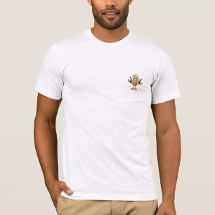Camiseta americana básica de las herraduras