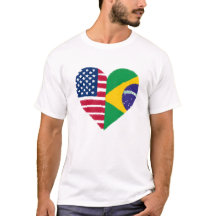 Camiseta Americana Brasileña