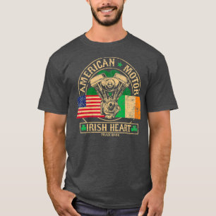 Camiseta Americana de Corazón Irlandés para Irla