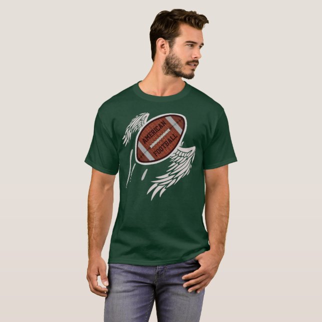 Camiseta Americana De Fútbol Aguida (Anverso completo)