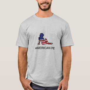 Camiseta americana de la empanada