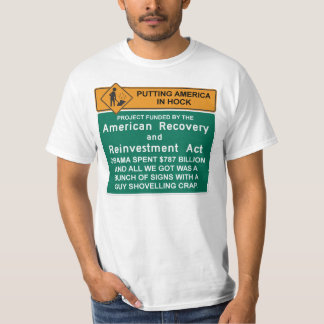 Camiseta americana de la recuperación - Barack
