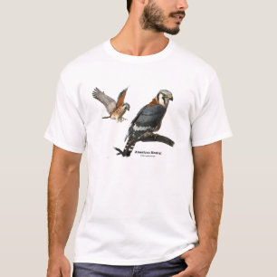 Camiseta americana del cernícalo