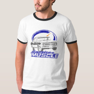 Camiseta americana del gráfico del músculo de 19