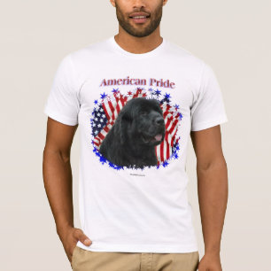 Camiseta americana del orgullo de Terranova