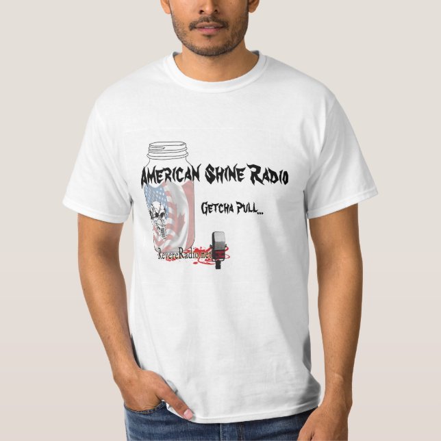 Camiseta americana del tirón de Getcha del brillo (Anverso)