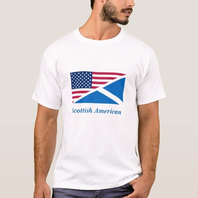 Camiseta americana escocesa (Anverso)