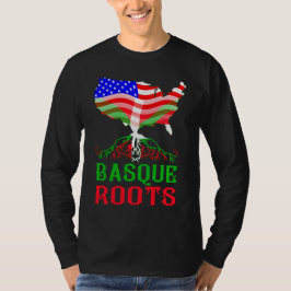 Camiseta americana vasca de las raíces