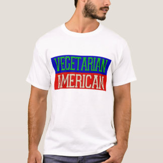 Camiseta americana vegetariana