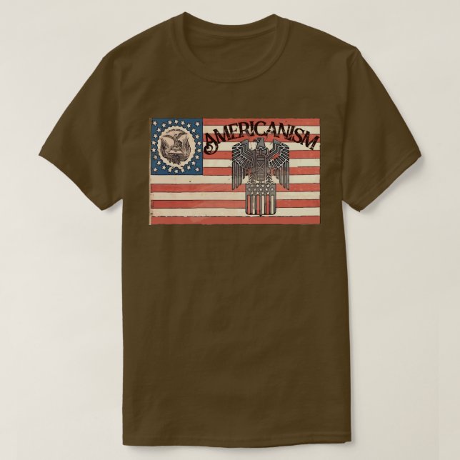 CAMISETA AMERICANISM (Diseño del anverso)