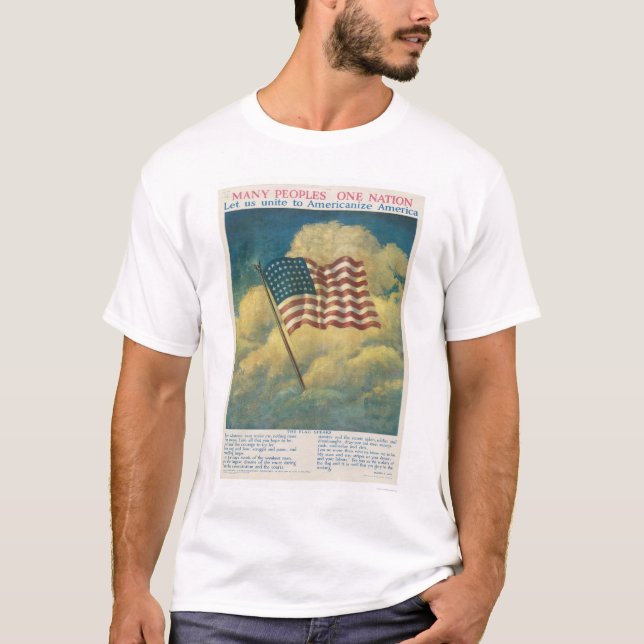 Camiseta Americanize América (Anverso)