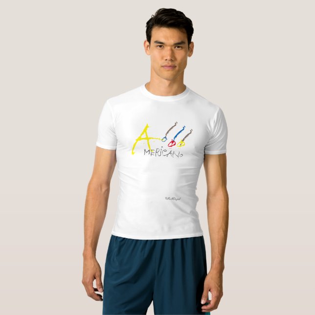 Camiseta Americano (Anverso completo)