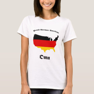 Camiseta Americano alemán Oma - abuelita - abuela