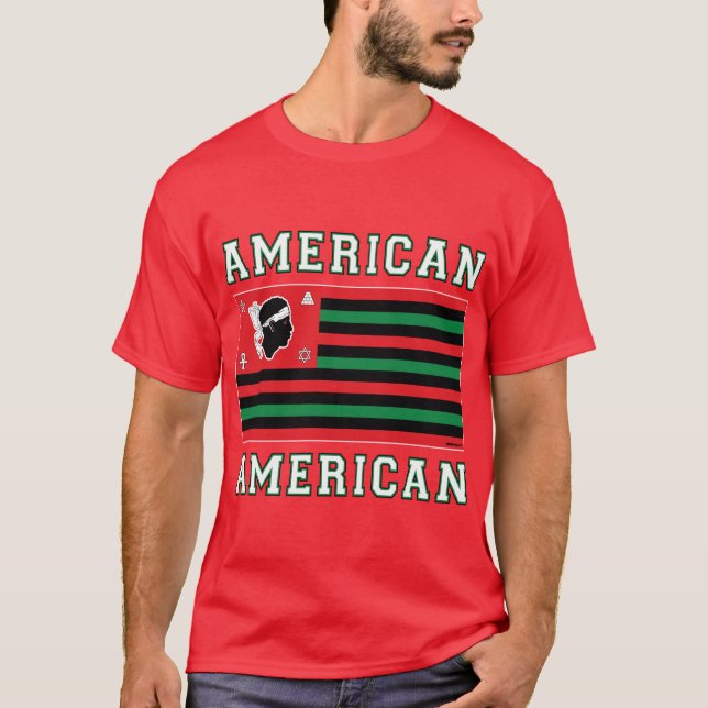 Camiseta Americano-Americano (Anverso)