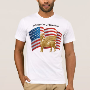 Camiseta americano asirio
