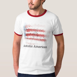 Camiseta Americano autístico