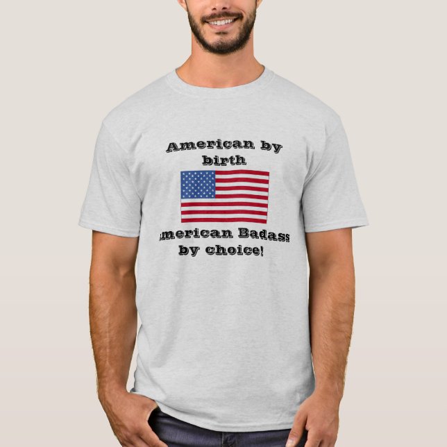 Camiseta Americano Badass (Anverso)
