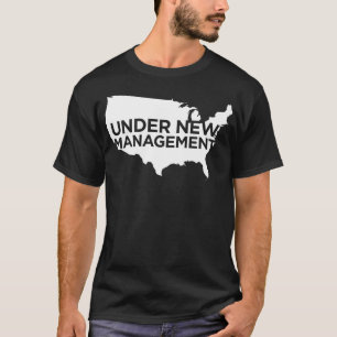 Camiseta Americano: Bajo nueva gestión - modificada para