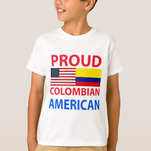 Camiseta Americano colombiano orgulloso