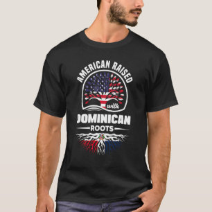 Camiseta Americano con raíces dominicanas República Dominic