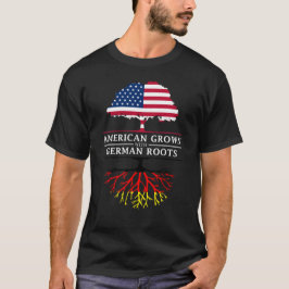 Camiseta Americano crecido con el diseño de Alemania de