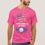 Camiseta Americano crecido con raíces laosianas bandera de<br><div class="desc">Americano crecido con Laotian Roots,  la bandera de Estados Unidos Laos .</div>