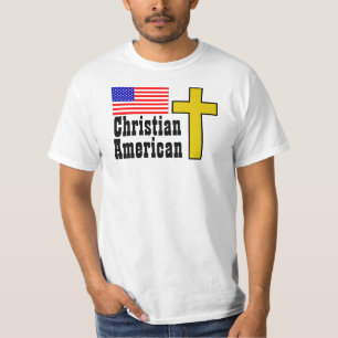 Camiseta Americano cristiano