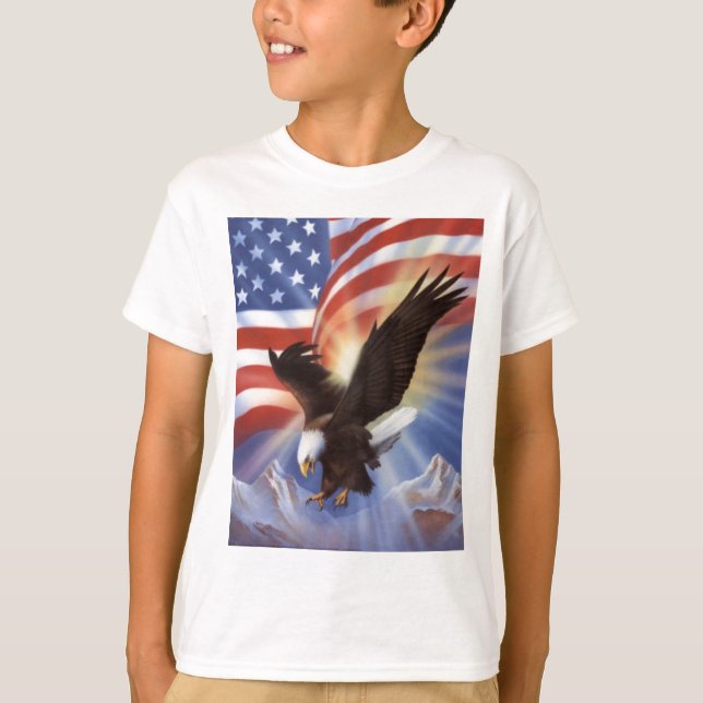 Camiseta americano-Eagle-y-bandera-ii (Anverso)