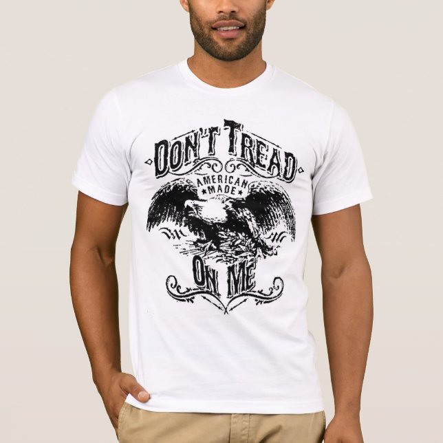 Camiseta Americano hecho (Anverso)