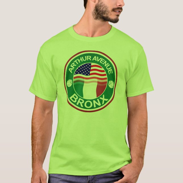 Camiseta Americano italiano de la avenida Bronx de Arturo (Anverso)