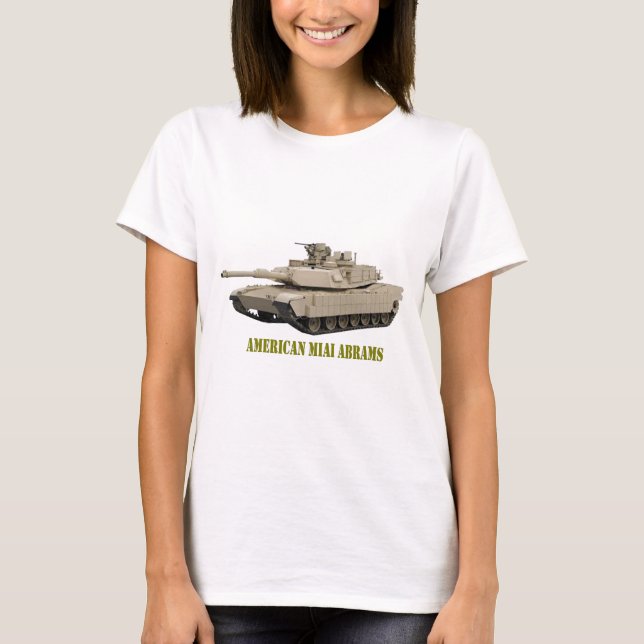 CAMISETA AMERICANO MIA1 ABRAMS (Anverso)