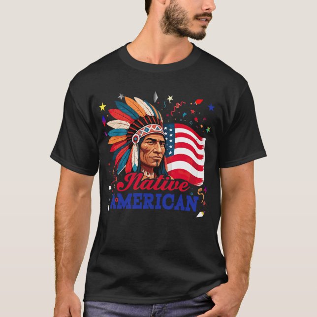 Camiseta Americano nativo (Anverso)