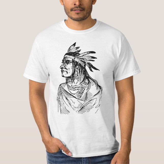 Camiseta Americano nativo (Anverso)