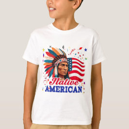 Camiseta Americano nativo