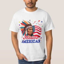 Camiseta Americano nativo