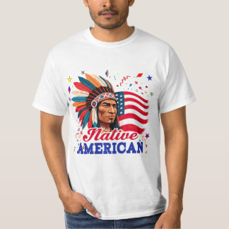 Camiseta Americano nativo
