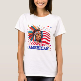 Camiseta Americano nativo