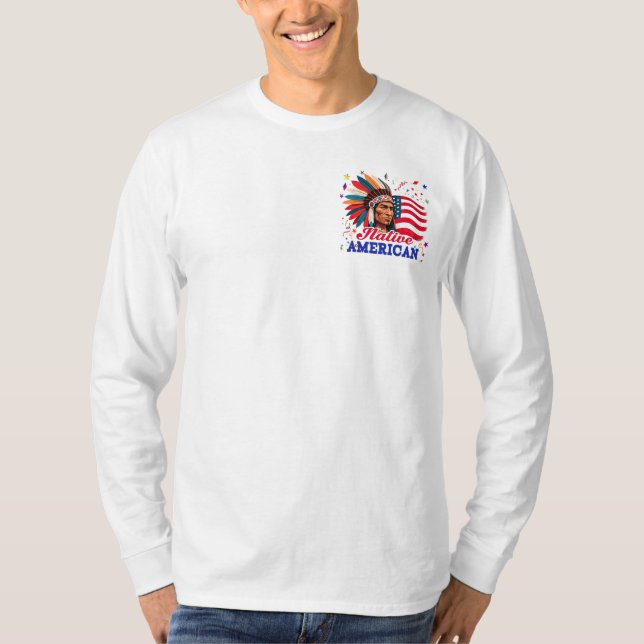 Camiseta Americano nativo (Anverso)